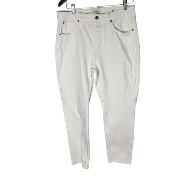 Sezane Brut Sexy Jeans in Ecru 42 - Picture 3 of 8